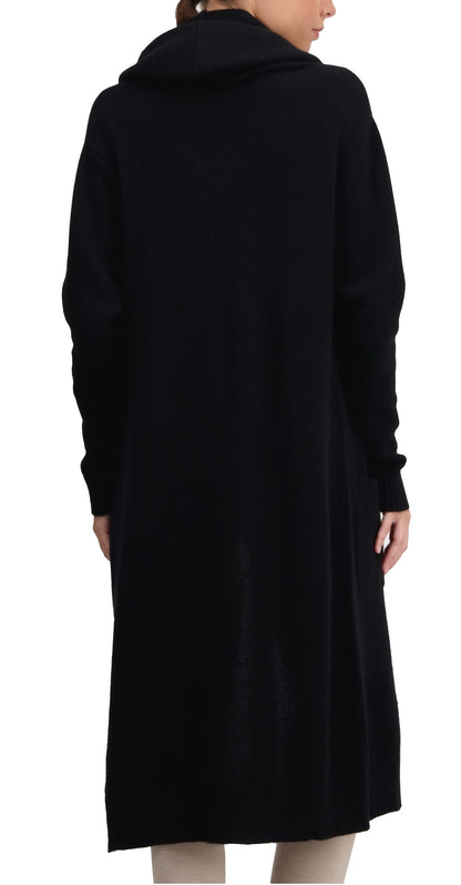 Balldiri 100% Kaschmir Damen Mantel mit Kapuze und Schalkragen 4-fädig - Balldiri & Windhound