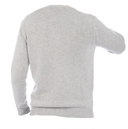 Balldiri 100% Kaschmir Herren Langarm Strickjacke mit  V-Ausschnitt 8-fädig - Balldiri & Windhound