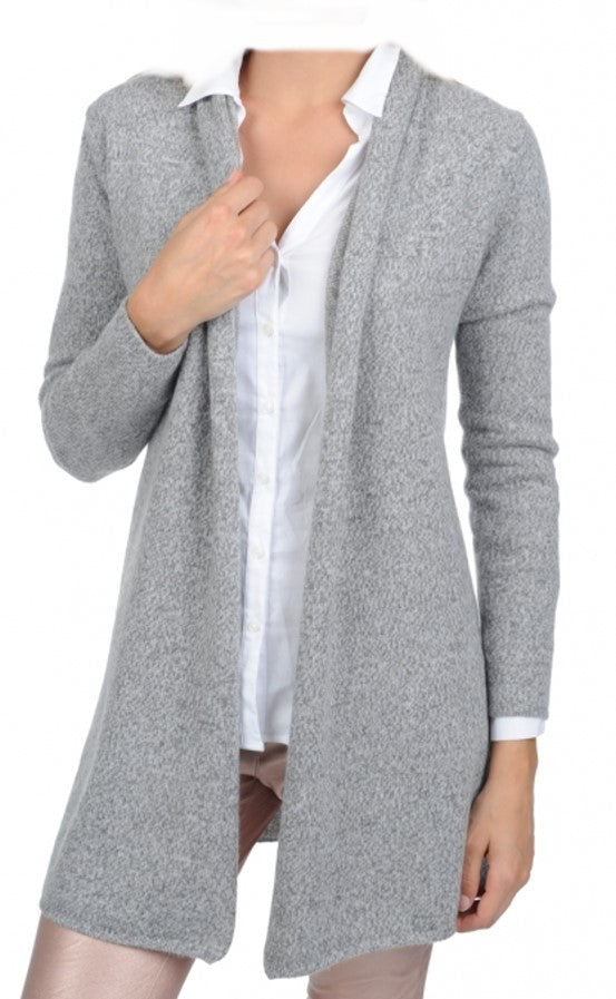 Balldiri 100% Kaschmir Damen Langarm Schalkragenjacke 4-fädig - Balldiri & Windhound