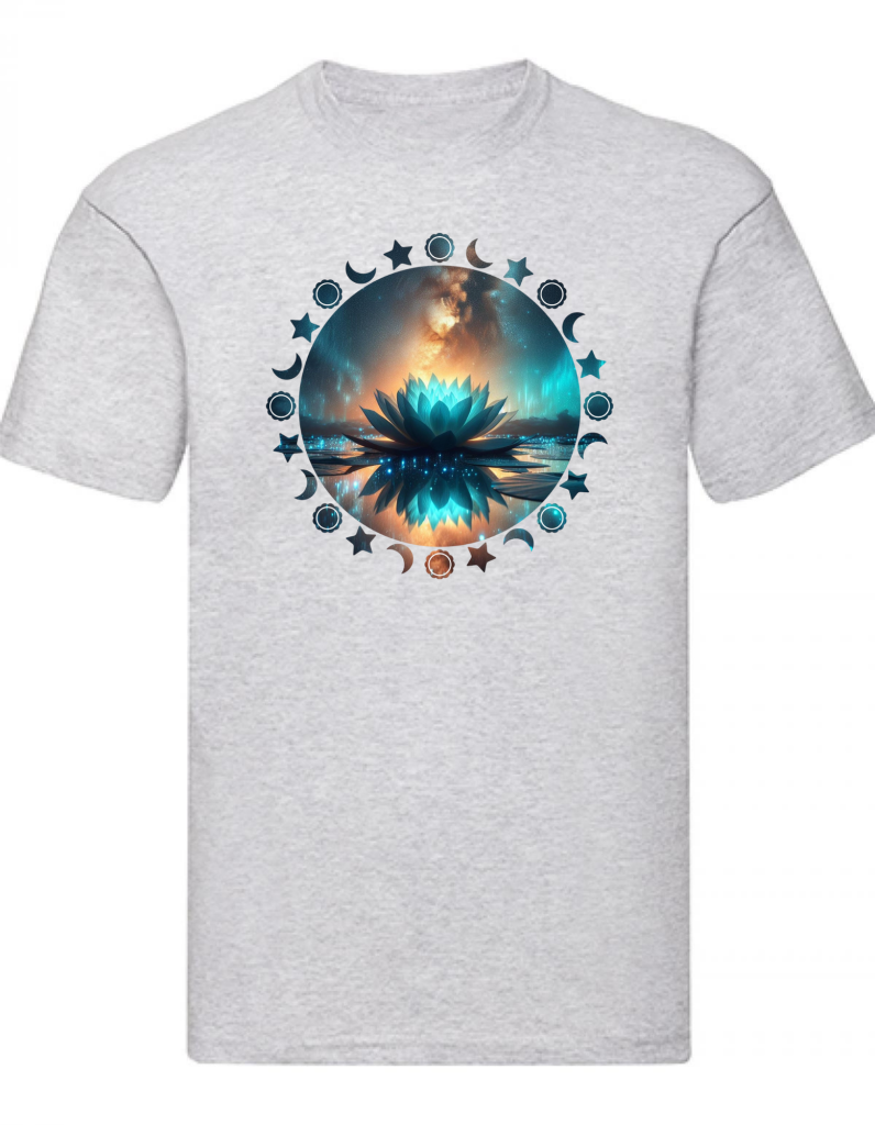 Balldiri T-Shirt Herren Yoga Wellness Lotusblume S bis 5XL