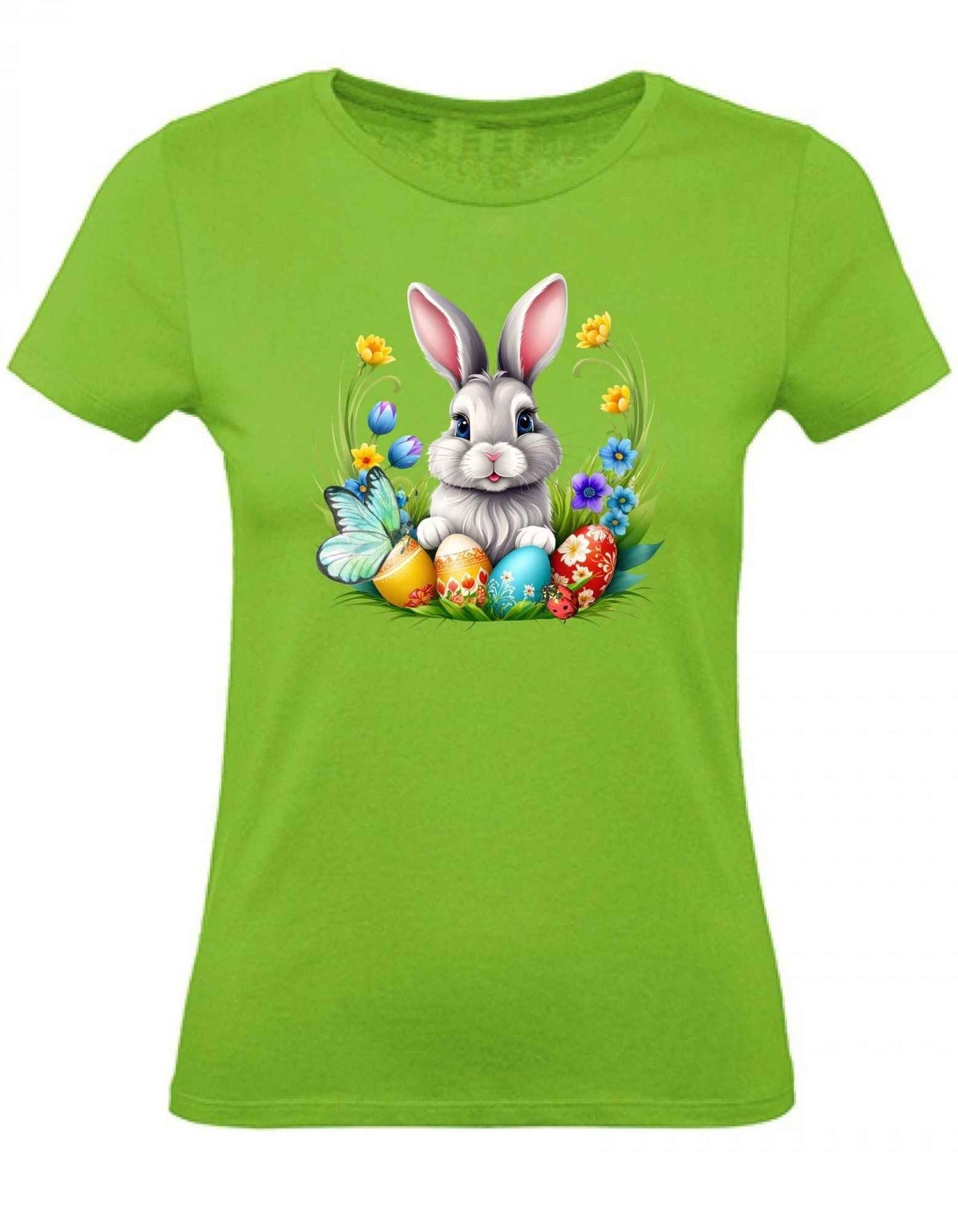 Balldiri T-Shirt Damen Osterhase mit Eiern XS bis 2XL