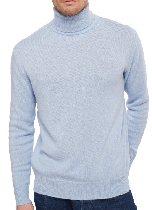 Balldiri 100% Kaschmir Herren Langarm Rollkragen Pullover 4-fädig - Balldiri & Windhound