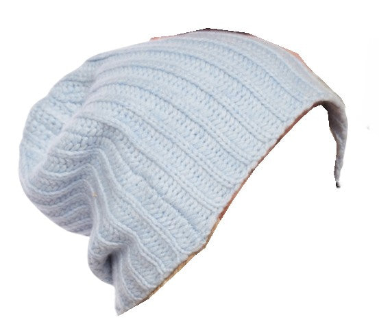 Balldiri 100% Kaschmir Mütze unisex mit Rippenmuster 12-fädig - Balldiri & Windhound