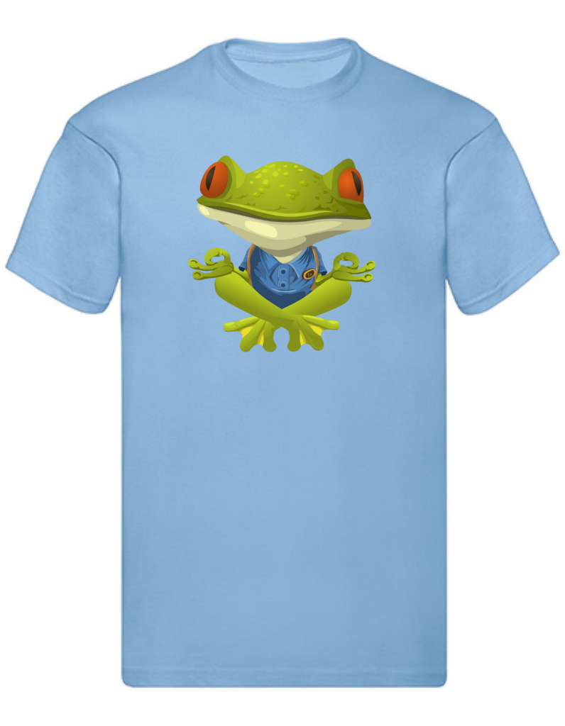 Balldiri T-Shirt Herren Yoga Meditation Entspannung S bis 5XL