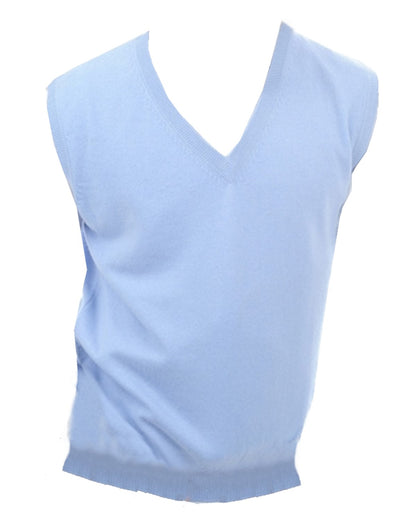 Balldiri 100% Kaschmir Herren Pullunder V-Ausschnitt 2-fädig - Balldiri & Windhound