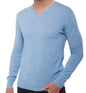 Balldiri 100% Kaschmir Herren Langarm Pullover mit V-Ausschnitt 2-fädig - Balldiri & Windhound