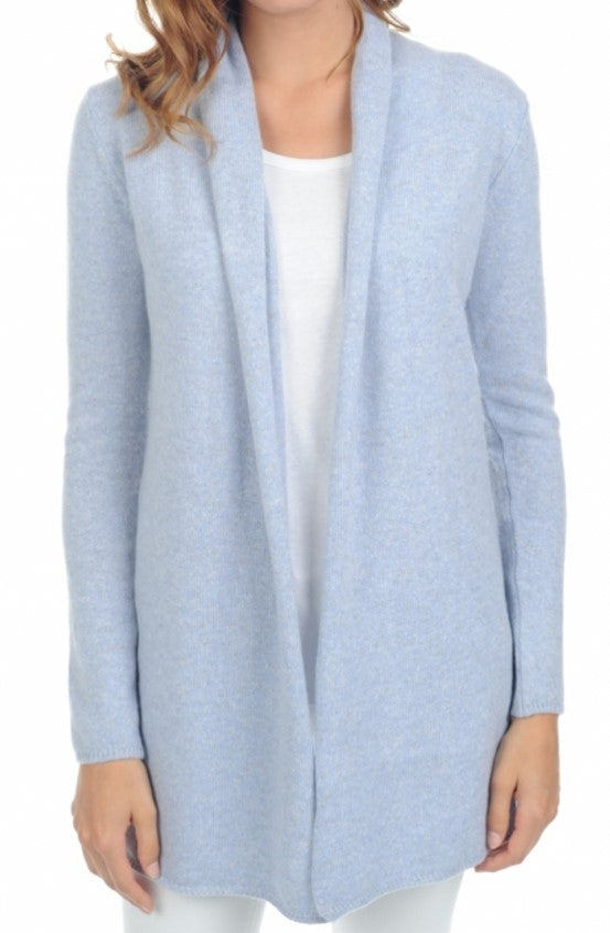 Balldiri 100% Kaschmir Damen Langarm Schalkragenjacke 4-fädig - Balldiri & Windhound