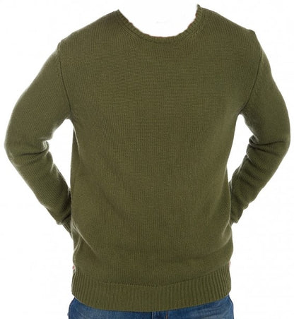 Balldiri 100% Kaschmir Herren Langarm Pullover Rundhalsausschnitt 8-fädig - Balldiri & Windhound