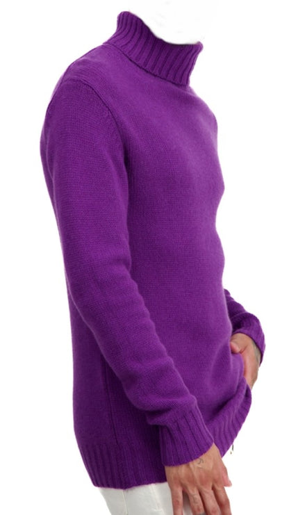 Balldiri 100% Kaschmir Herren langarm  Rollkragen Pullover 8-fädig - Balldiri & Windhound