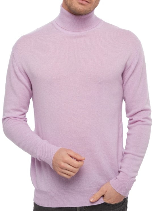 Balldiri 100% Kaschmir Herren Langarm Rollkragen Pullover 2-fädig - Balldiri & Windhound
