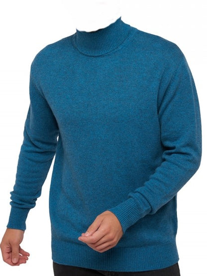 Balldiri 100% Kaschmir Herren Langarm Rollkragen Pullover 4-fädig - Balldiri & Windhound