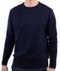 Balldiri 100% Kaschmir Herren Langarm Pullover Rundhalsausschnitt 8-fädig - Balldiri & Windhound