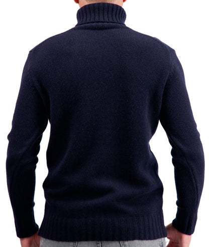 Balldiri 100% Kaschmir Herren langarm  Rollkragen Pullover 8-fädig - Balldiri & Windhound