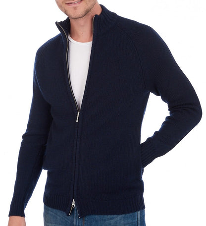 Balldiri 100% Kaschmir Herren Strickjacke 8-fädig - Balldiri & Windhound