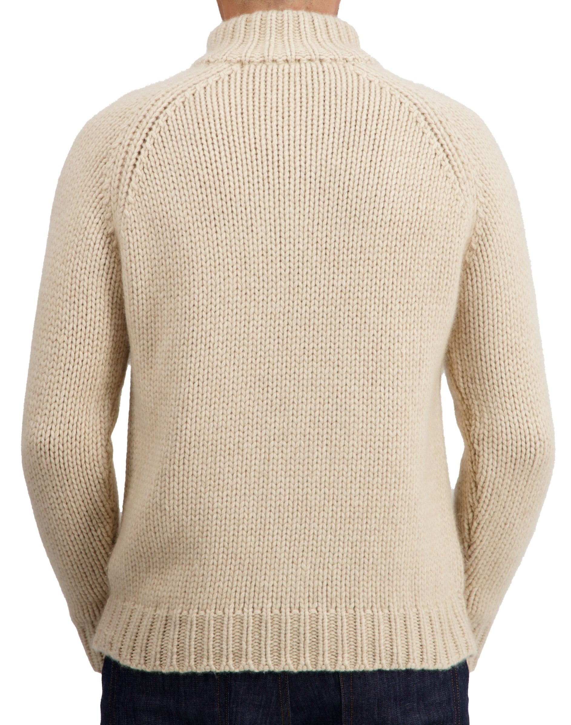 Balldiri 100% Kaschmir Herren Langarm Troyer 28-fädig - Balldiri & Windhound