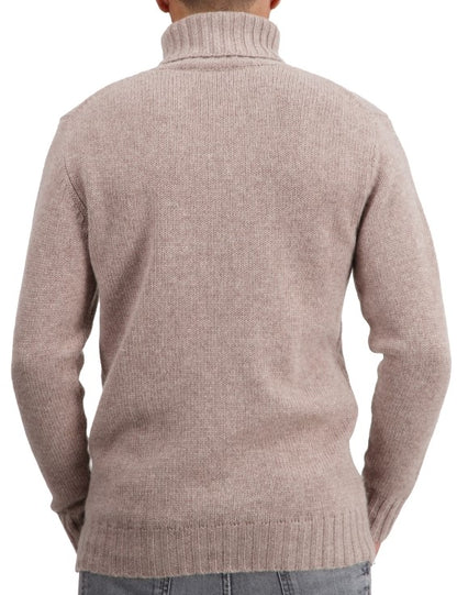 Balldiri 100% Kaschmir Herren langarm  Rollkragen Pullover 8-fädig - Balldiri & Windhound