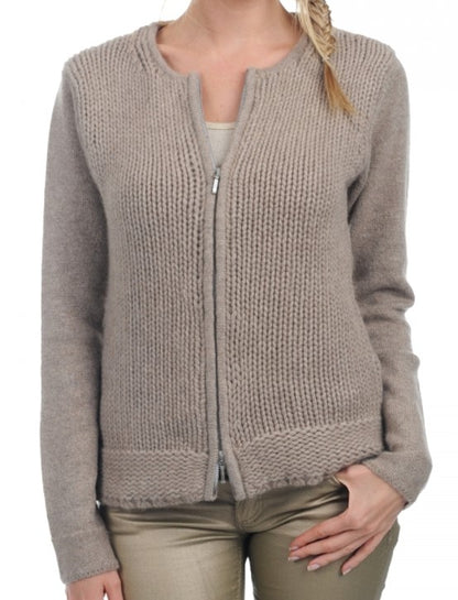 Balldiri 100% Kaschmir Damen Jacke Strickjacke 24+4 -fädig - Balldiri & Windhound