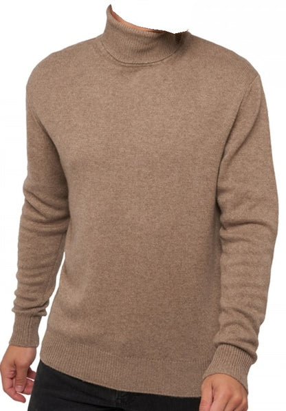 Balldiri 100% Kaschmir Herren Langarm Rollkragen Pullover 4-fädig - Balldiri & Windhound