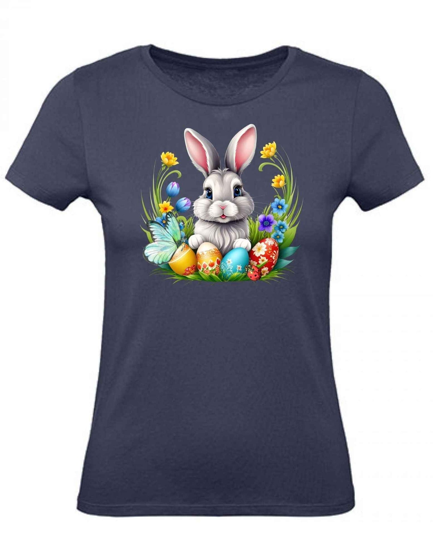 Balldiri T-Shirt Damen Osterhase mit Eiern XS bis 2XL