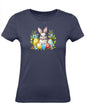 Balldiri T-Shirt Damen Ostern Nest mit Hase XS bis 2XL