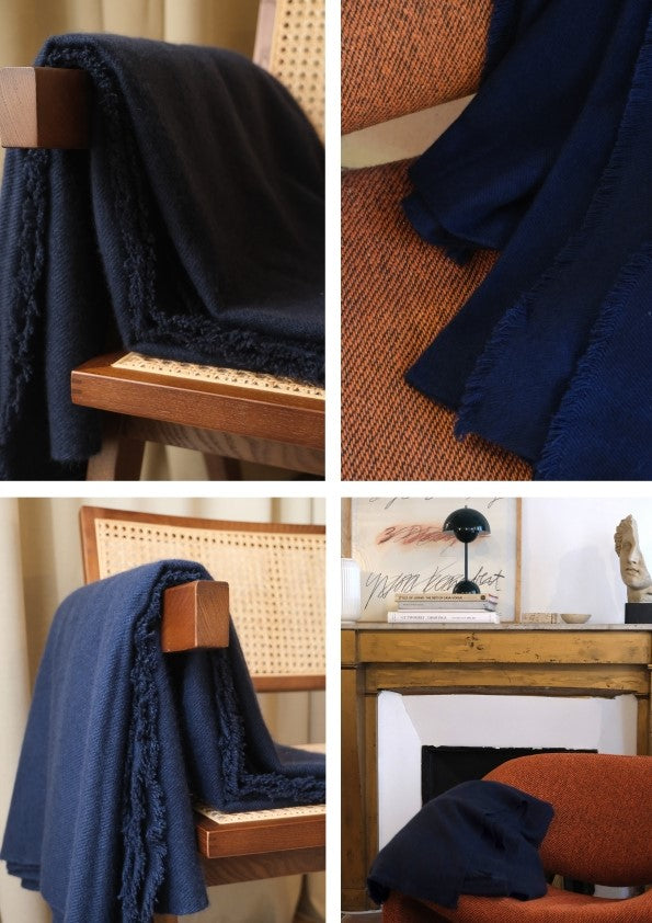 Balldiri 100% Kaschmirdecke 220 x 220 cm 6-fädig - Balldiri & Windhound