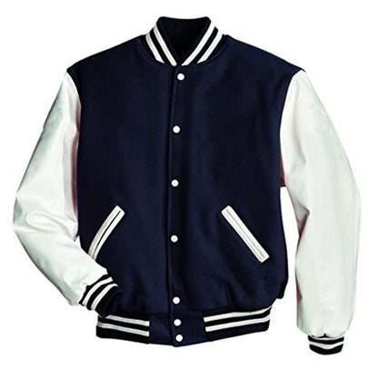 Windhound Collegejacke Retro 90er 80er mit Lederärmeln - Balldiri & Windhound