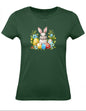 Balldiri T-Shirt Damen Ostern Nest mit Hase XS bis 2XL