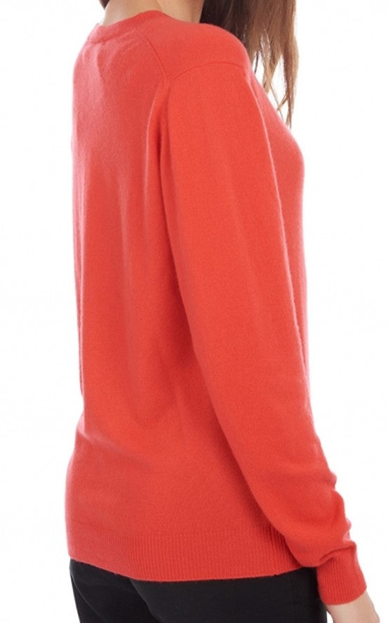 Balldiri 100% Kaschmir Damen Langarm Jacke mit Rundhalsausschnitt 2-fädig - Balldiri & Windhound