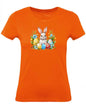 Balldiri T-Shirt Damen Ostern Nest mit Hase XS bis 2XL