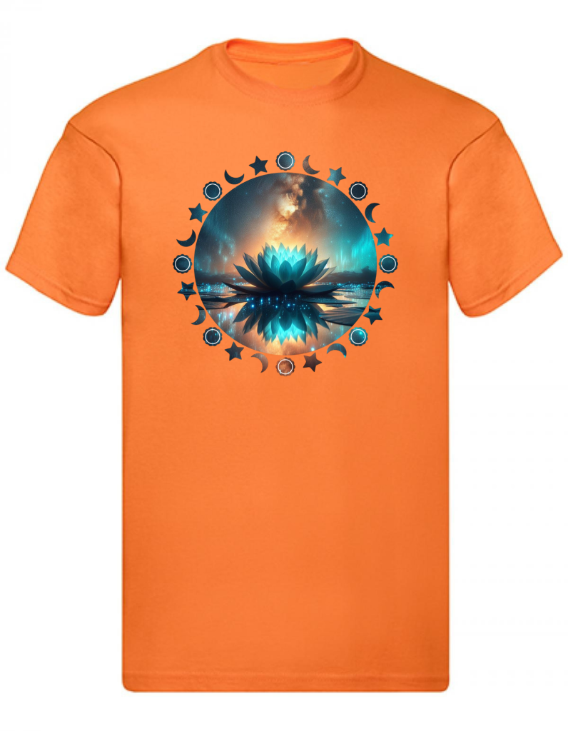 Balldiri T-Shirt Herren Yoga Wellness Lotusblume S bis 5XL