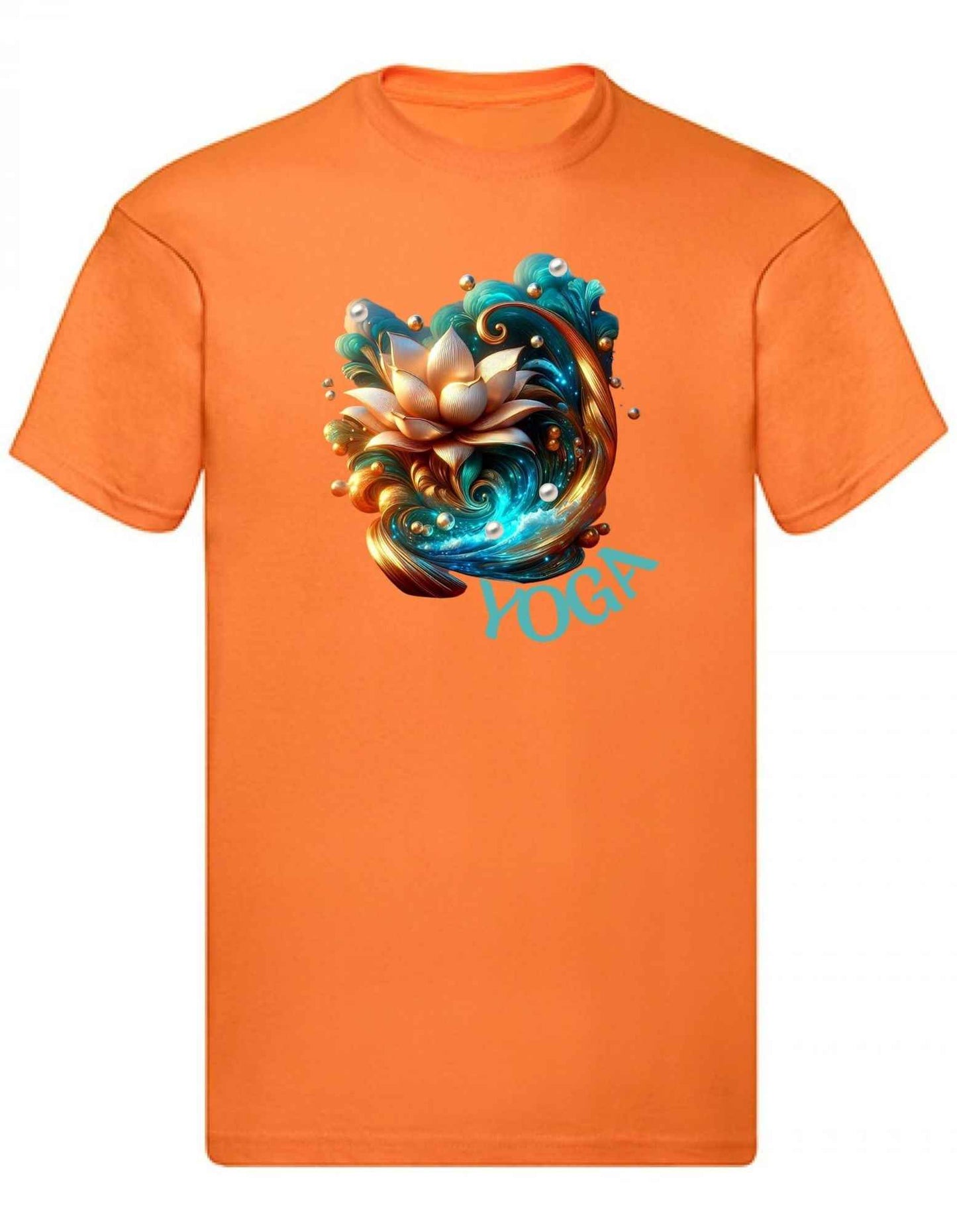 Balldiri T-Shirt Herren Yoga Lotusblume Wellness S bis 5XL