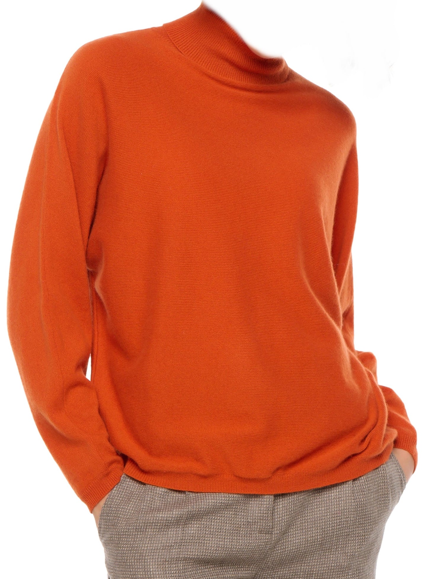 Balldiri 100% Kaschmir Damen Pullover Rollkragen Fledermausärmel 2-fädig - Balldiri & Windhound