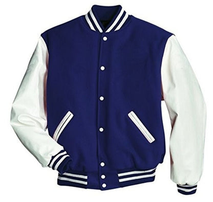Windhound Collegejacke Retro 90er 80er mit Lederärmeln - Balldiri & Windhound