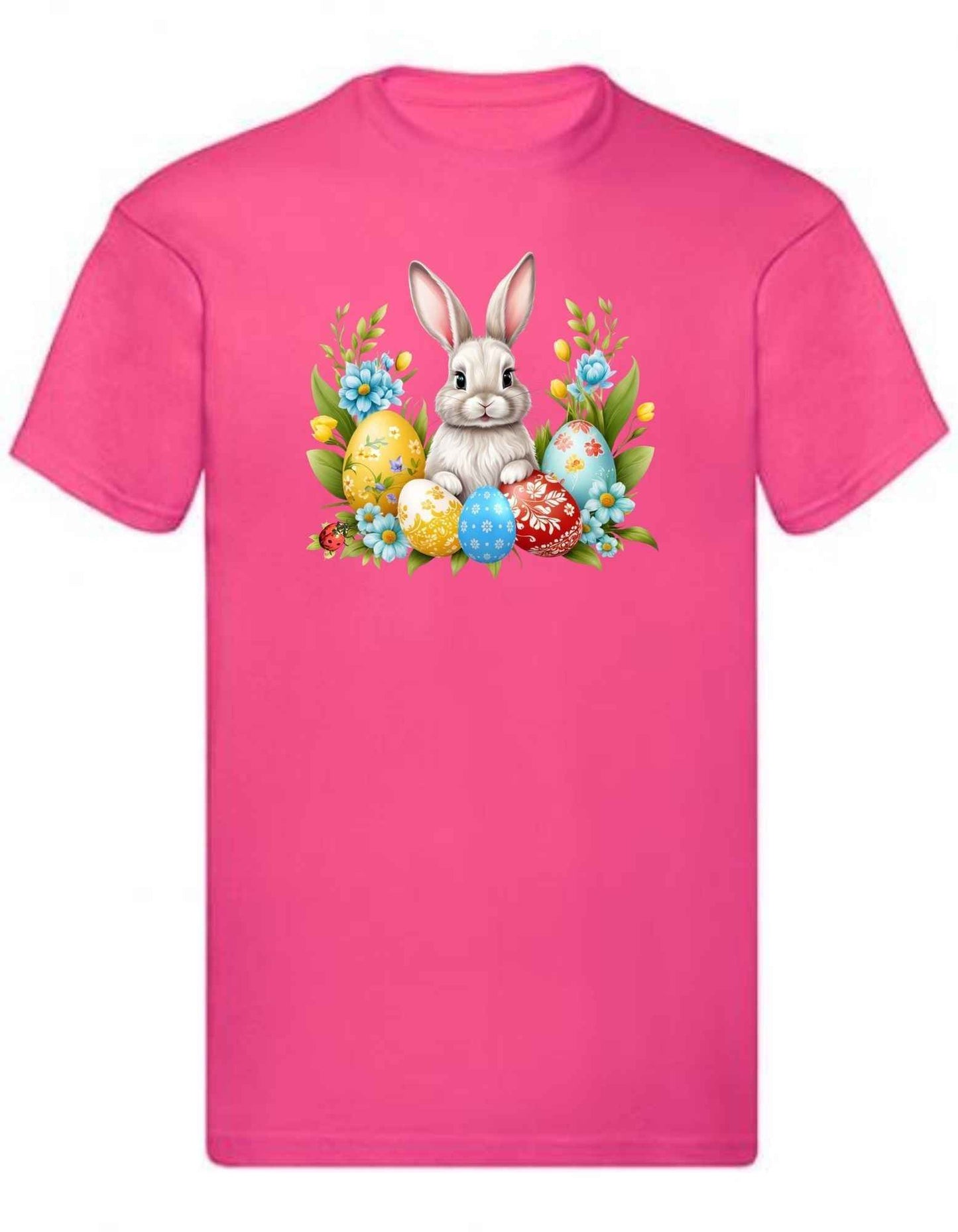 Balldiri T-Shirt Herren Ostern Nest mit Hase S bis 5XL