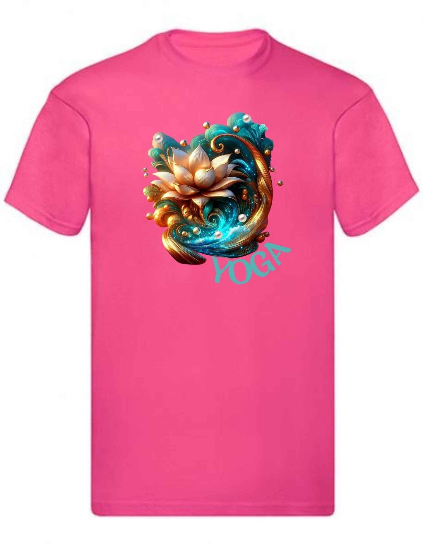 Balldiri T-Shirt Herren Yoga Lotusblume Wellness S bis 5XL