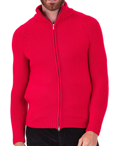 Balldiri 100% Kaschmir Herren Strickjacke 8-fädig - Balldiri & Windhound