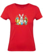 Balldiri T-Shirt Damen Ostern Nest mit Hase XS bis 2XL