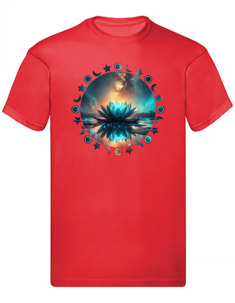 Balldiri T-Shirt Herren Yoga Wellness Lotusblume S bis 5XL