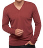 Balldiri 100% Kaschmir Herren Langarm Pullover mit V-Ausschnitt 2-fädig - Balldiri & Windhound