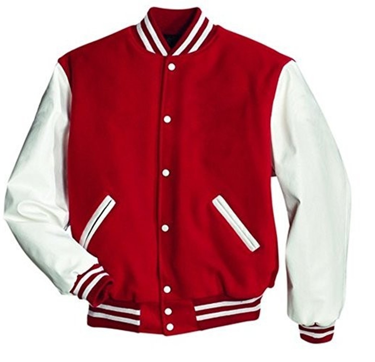Windhound Collegejacke Retro 90er 80er mit Lederärmeln - Balldiri & Windhound