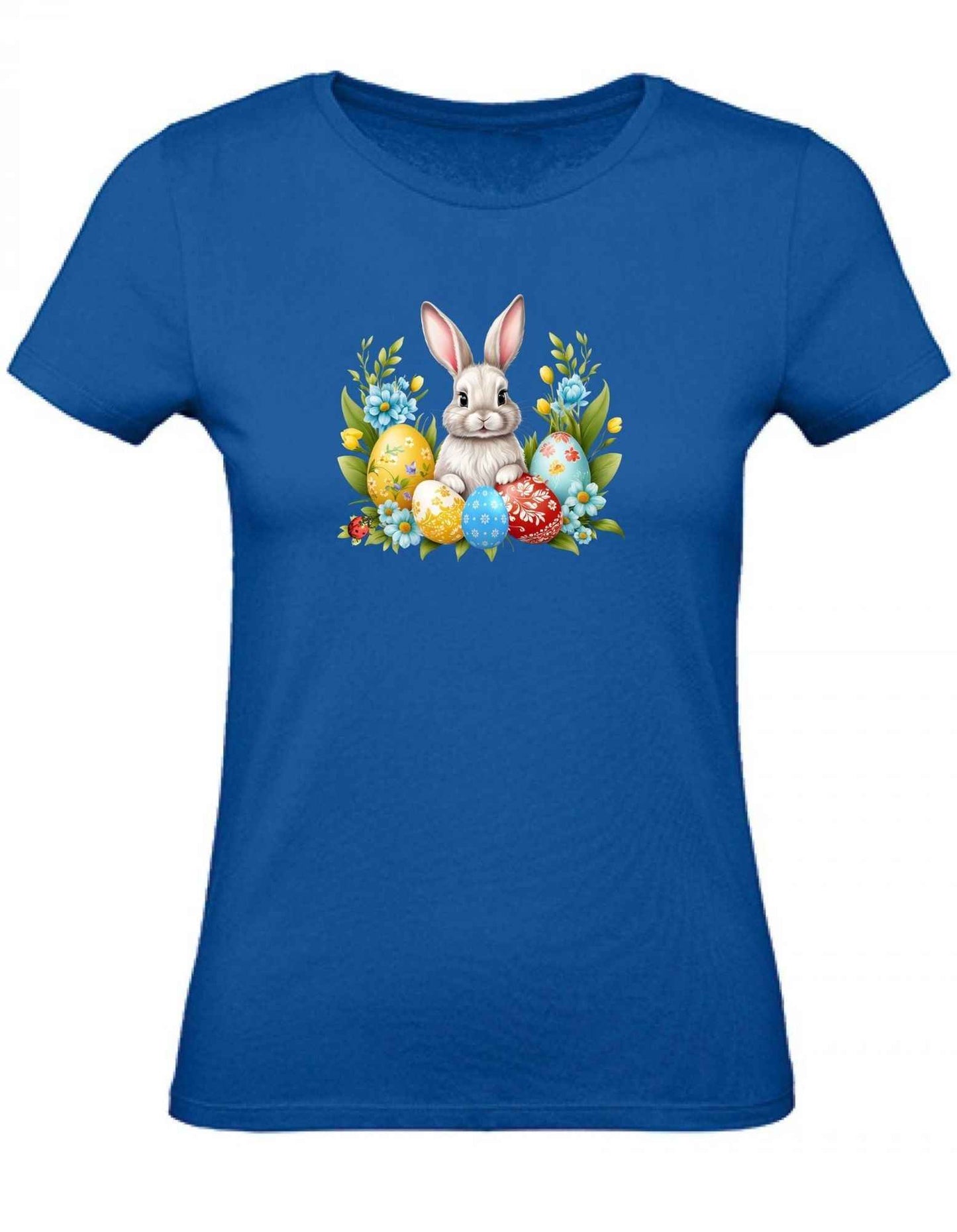 Balldiri T-Shirt Damen Ostern Nest mit Hase XS bis 2XL
