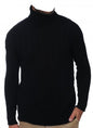 Balldiri 100% Kaschmir Herren Langarm Rollkragen Zopf Pullover 10-fädig - Balldiri & Windhound