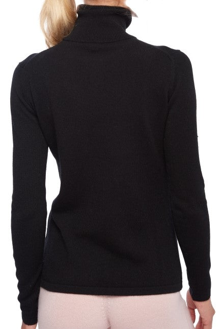 Balldiri 100% Kaschmir Damen Langarm Pullover Rollkragen o. Bündchen 2-fädig - Balldiri & Windhound