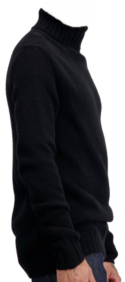 Balldiri 100% Kaschmir Herren langarm  Rollkragen Pullover 8-fädig - Balldiri & Windhound