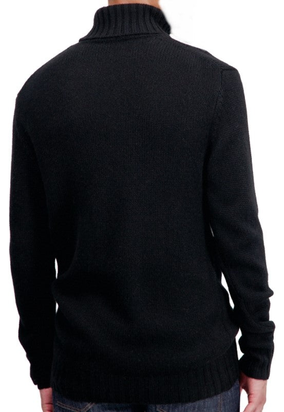 Balldiri 100% Kaschmir Herren langarm  Rollkragen Pullover 8-fädig - Balldiri & Windhound