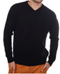 Balldiri 100% Kaschmir Herren Langarm Pullover V-Ausschnitt 8-fädig - Balldiri & Windhound