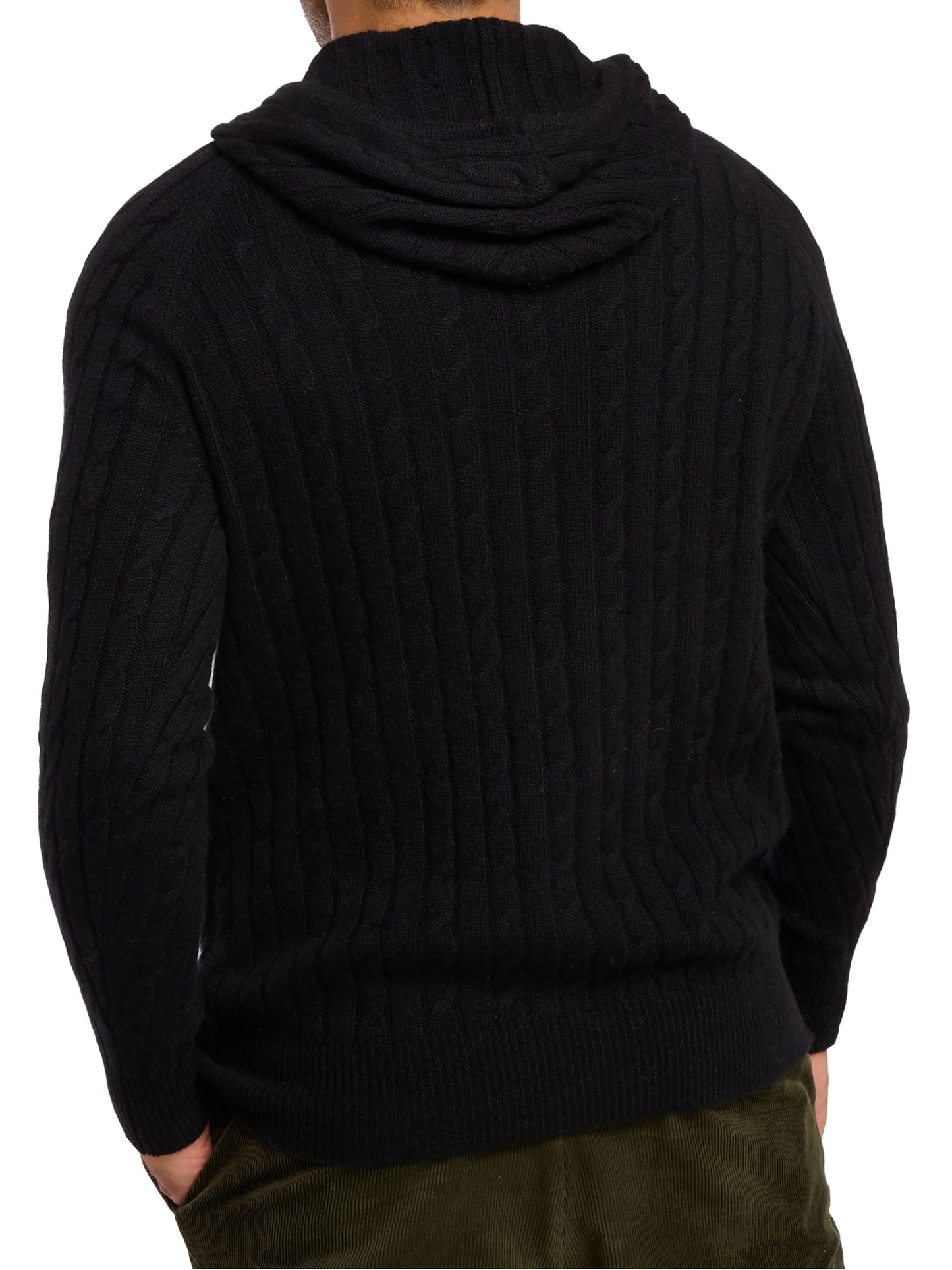 Balldiri 100% Kaschmir Herren langarm Kapuzenpullover Hoodie - Balldiri & Windhound