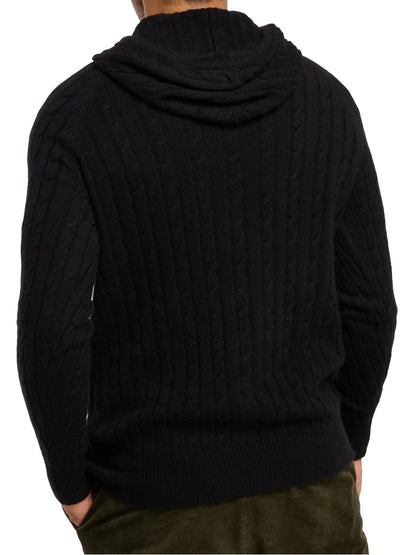 Balldiri 100% Kaschmir Herren langarm Kapuzenpullover Hoodie - Balldiri & Windhound