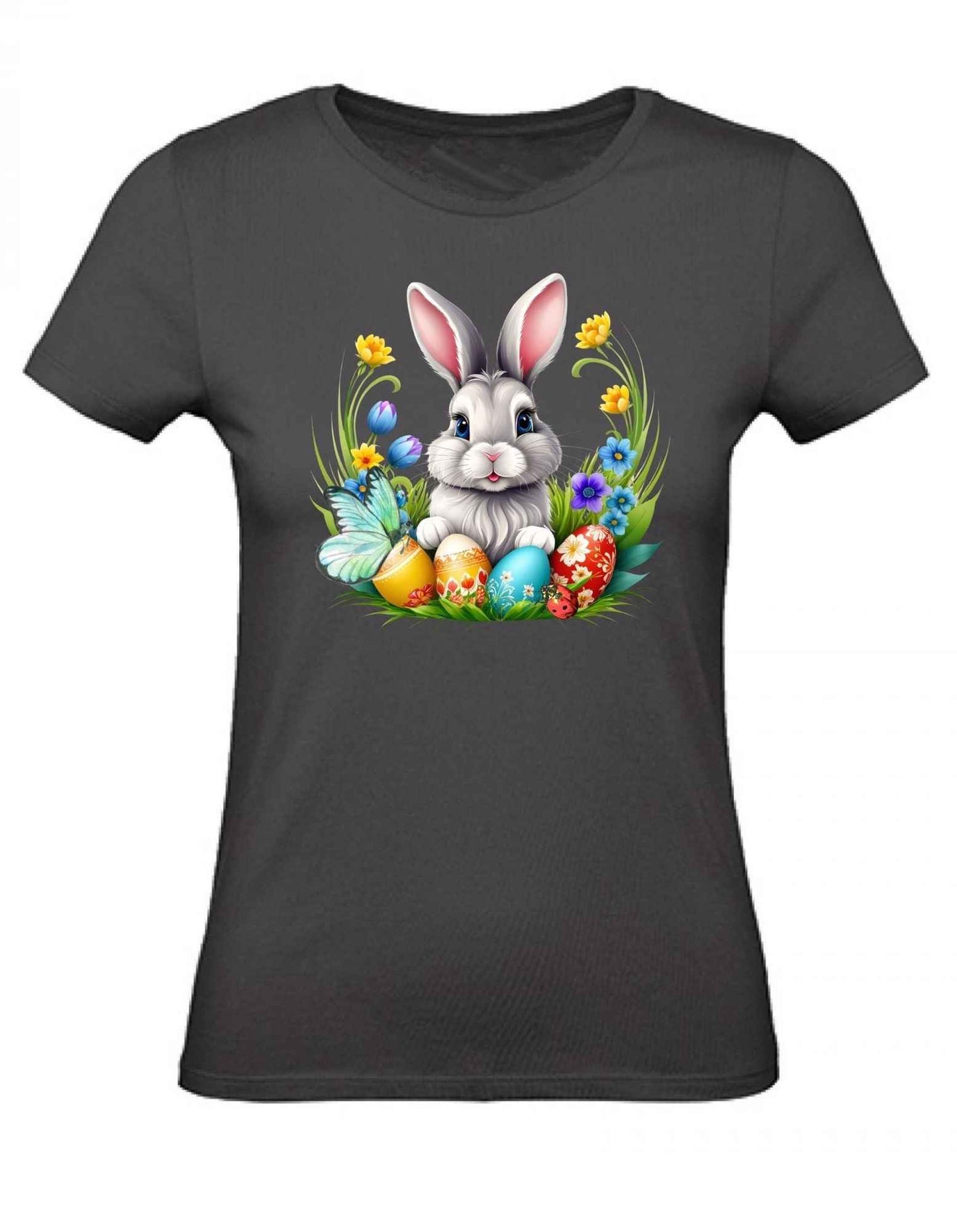 Balldiri T-Shirt Damen Osterhase mit Eiern XS bis 2XL