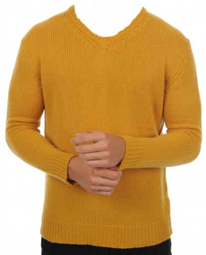 Balldiri 100% Kaschmir Herren Langarm Pullover V-Ausschnitt 8-fädig - Balldiri & Windhound